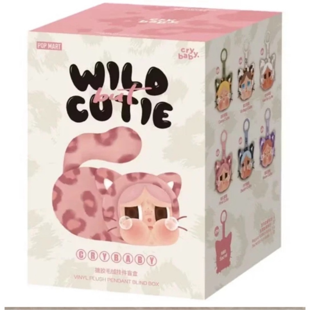 Confirmed, vintage cutie Cry Baby Wild  Cutie Vinyl Plush Pendant 100% authentic